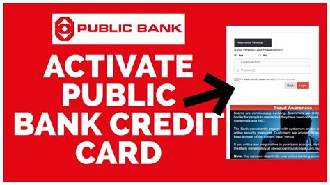 Public Bank Credit Card Apply Online