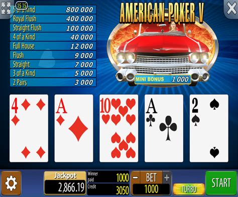 Pulsuz qeydiyyat olmadan onlayn American poker 2 oyna