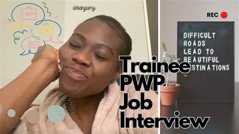 Pwp Role Play Interview