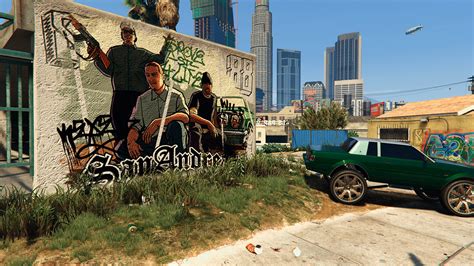 Qraffiti ilə Gta san andreas oyun kartı