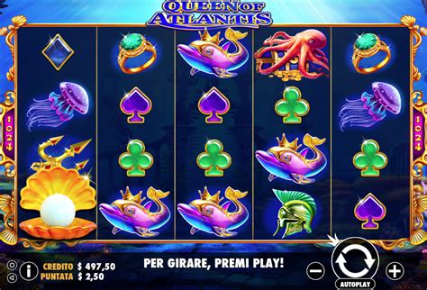 Queen Of Atlantis Slot Machine Free Online