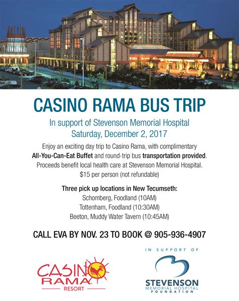 Rambling Casino Bus Schedule