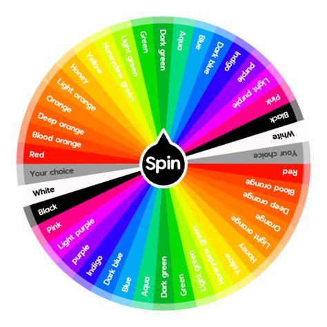 Random Color Picker Wheel