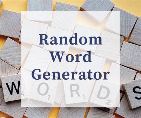 Random Vocab Word Generator