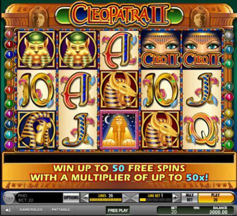 Rches of cleopatra slot machine təsviri