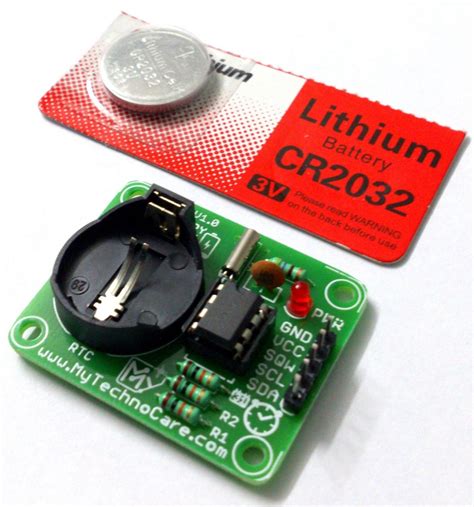 Real Time Clock Battery Backup