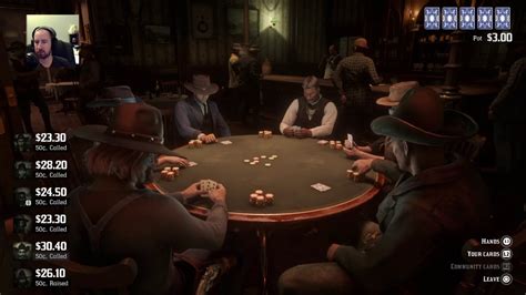 Red Dead Redemption Win Poker