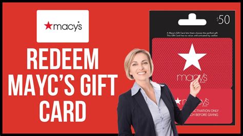 Redeem Macy's Gift Card