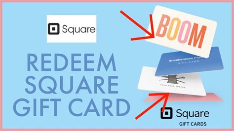 Redeem Square Gift Card
