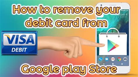 Remove Debit Card From Google Play