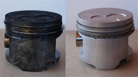 Removing Carbon Buildup On Pistons