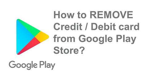 Removing Credit Card From Google