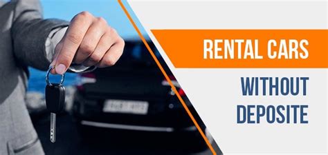 Rental Cars Without Deposit