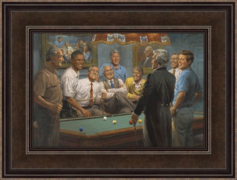 Republican Presidents Painting Playing Cards