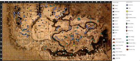 Resource Map Conan Exiles
