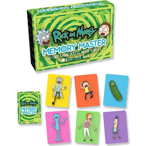 Rick And Morty Memory Master Card Game