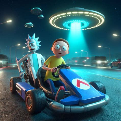 Rick and Morty kart oyunu