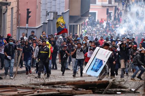 Riots In Ecuador Today
