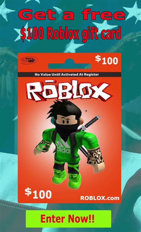 Roblox Gift Card Free