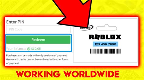 Roblox Gift Cards Codes 2023