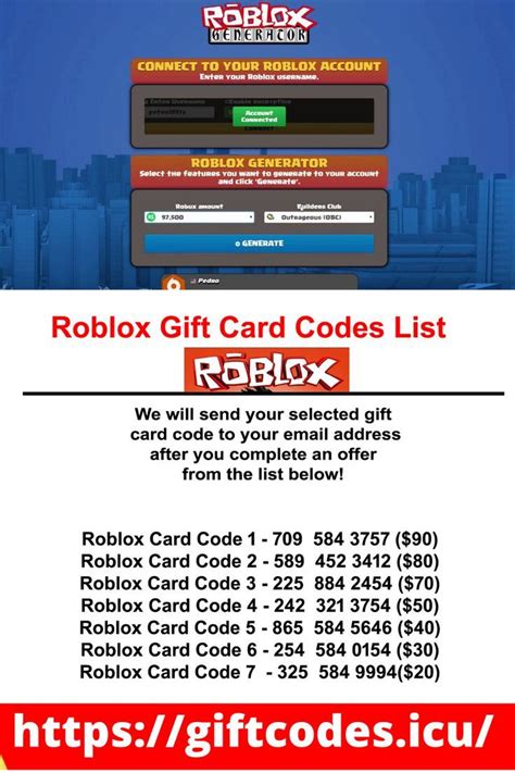 Roblox Redeem Gift Card Website