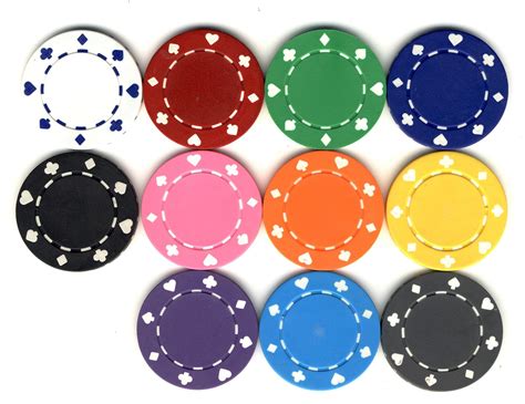 Roulette Chips Colors