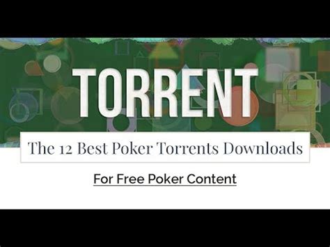 Ruaz Poker torrent haqqında audiokitablar