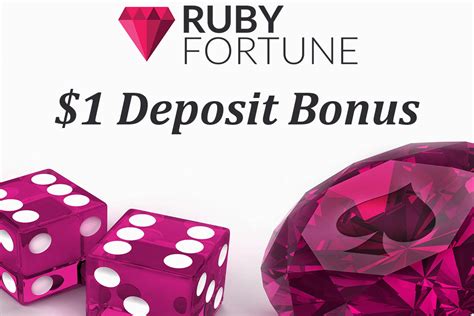 Ruby Fortune Casino $1 Deposit