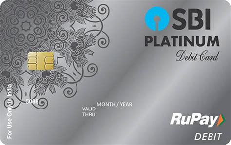 Rupay Platinum Debit Card Sbi