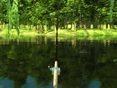 Rus balıqçılıq oyunu xəritəsi göl
