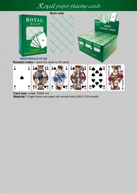Rus oyun kartları