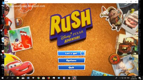 Rush a disney pixar تحميل لعبه pc