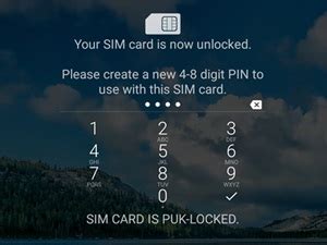 SİM kartın kilidini açın slot on your phone