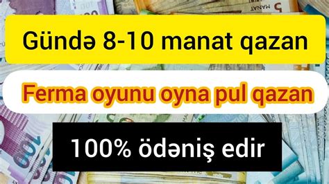 Sərmayə qoymadan real pul qazandığınız ferma