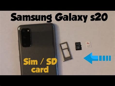 S20 Sim Card Install