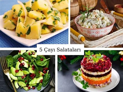 Salata tarifleri 5 çayı