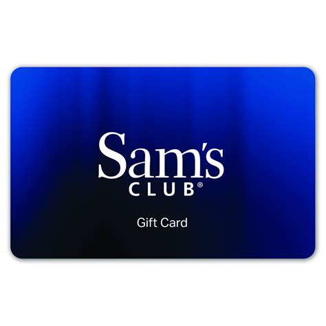 Sam's Club E Gift Cards