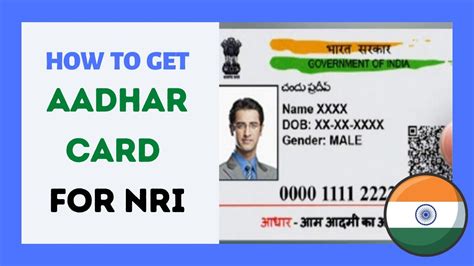 Sample Aadhar Card For Nri