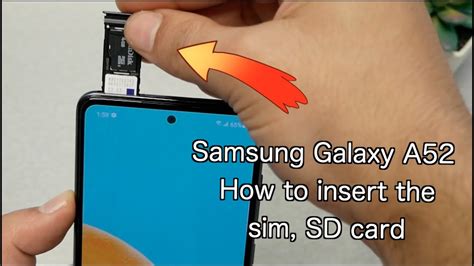 Samsung A52s Install Sim