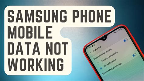 Samsung Phone Not Working