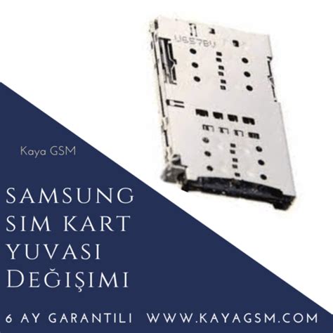 Samsung SİM kart yuvası xarab oldu