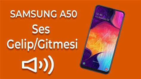 Samsung a50 ses sorunu