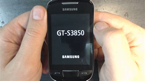 Samsung gt s3850 reset code