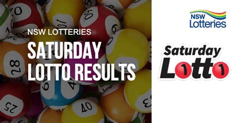 Saturday Lotto Results And Dividends
