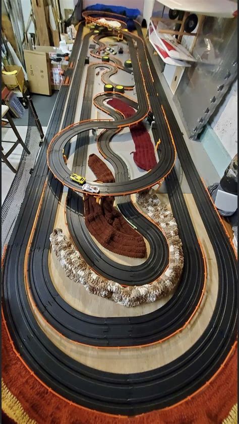 Scale Auto Slot Car Track