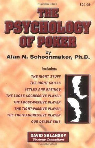 Schoonmaker's book of poker psixologiyası