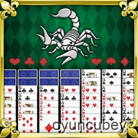 Scorpion solitaire kart oyunu