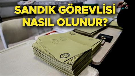 Secimde sandık görevlisi parası ne zaman ödenecek