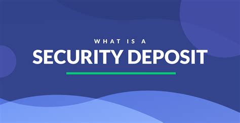 Security Deposit Meaning In Tagalog