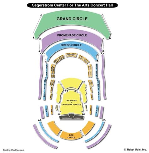 Segerstrom Concert Hall Seating Chart